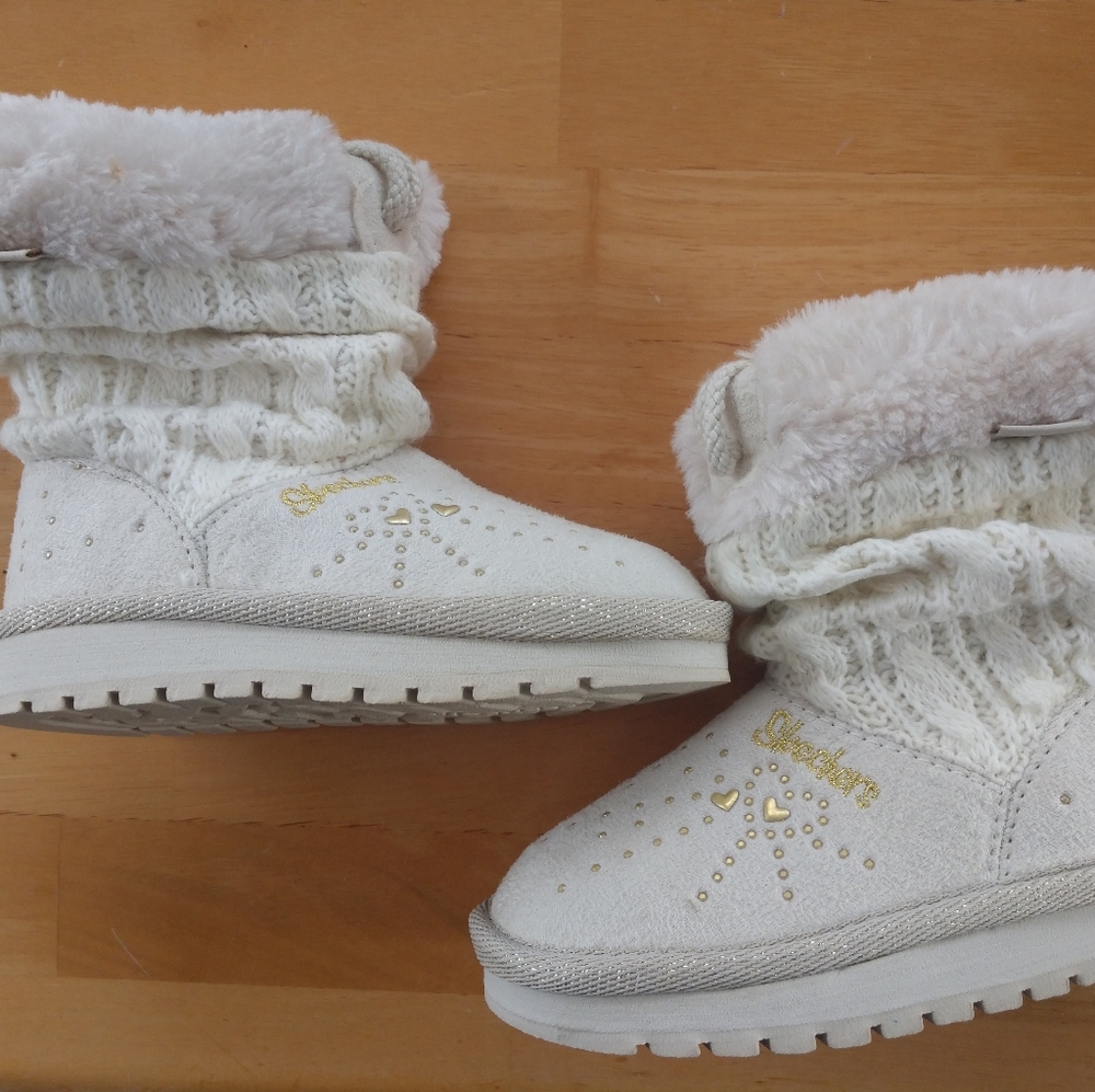 Skechers Toddler Keepsakes lIl Peaceful Boots NIB